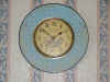 Blue Polka Dot Clock