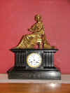Slate Mantle Clock