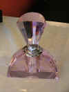 Pink Crystal Perfume Bottle