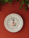 Wild Roses Clock