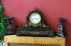 French Marble Garniture Clock